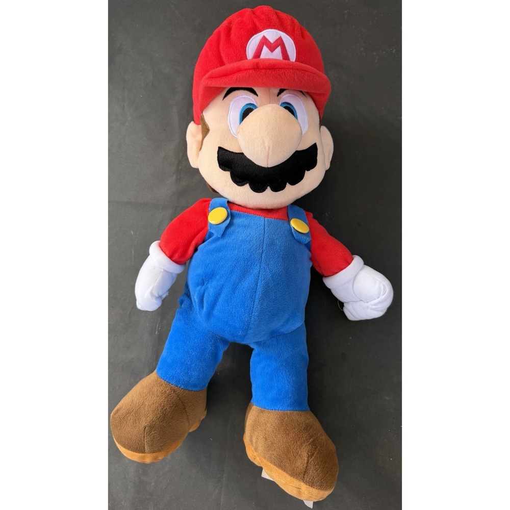 NINTENDO Super Mario Bros Large 22" Plush Mario Doll Figure
